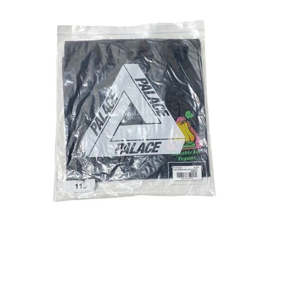 PALACE Nein Cheese Nein Egg T-shirt Black - Picture 4 of 5